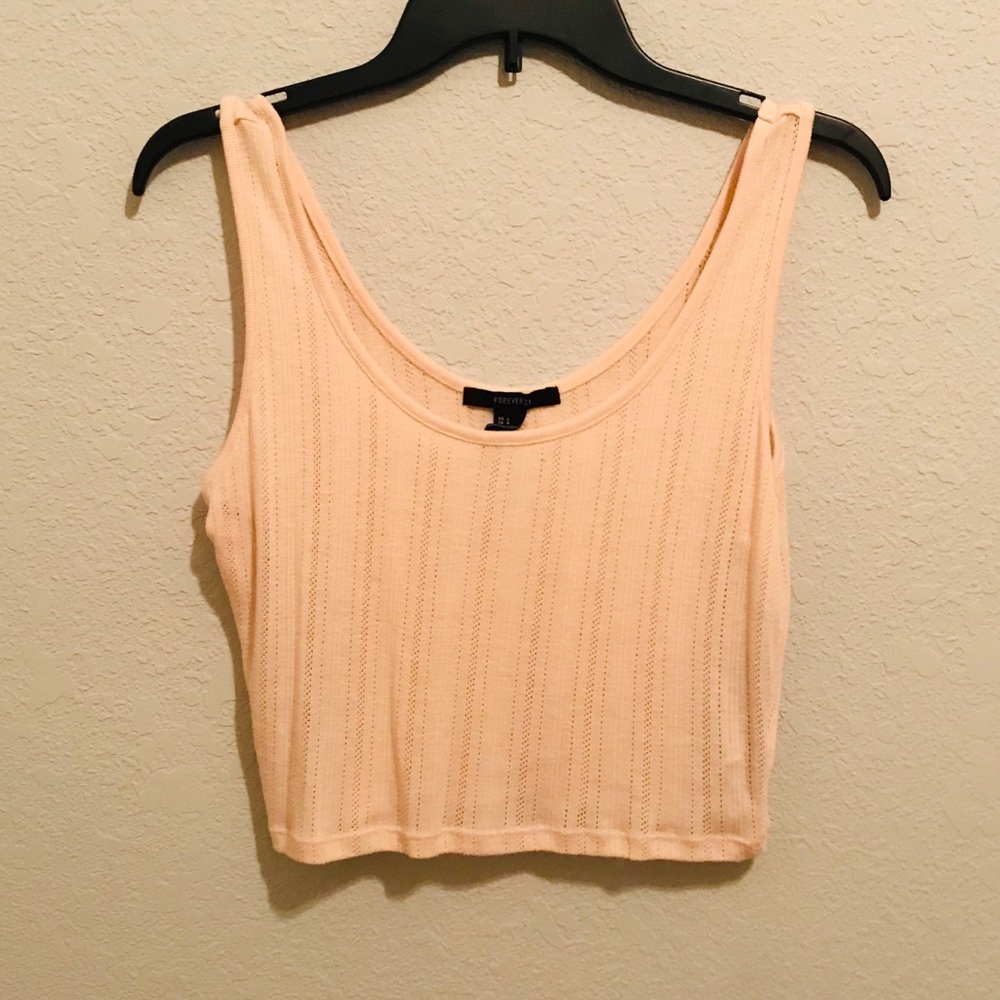 Forever 21 Blush Crop Top